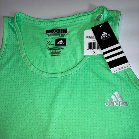 Adidas Green Athletic Tank Top - Picture 2 of 7